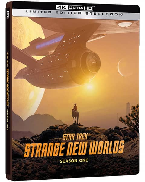 BREAKING: PARAMOUNT SETS STAR TREK: STRANGE NEW WORLDS – SEASON ONE FOR 4K ULTRA HD ON 5/16! BREAKING: PARAMOUNT SETS STAR TREK: STRANGE NEW WORLDS – SEASON ONE FOR 4K ULTRA HD ON 5/16!