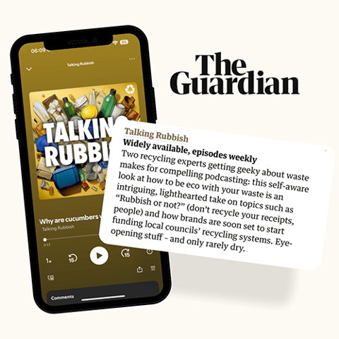 Talking Rubbish featured in The Guardian’s best podcasts of the week