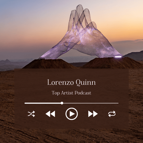 Sculptor Lorenzo Quinn on Sending a Positive Message With His Art