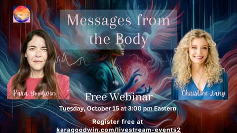 Messages from the Body - Medical Intuitive Christine Lang