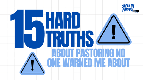 15 Hard Truths About Pastoring No One Warned Me About