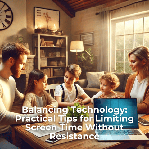 Balancing Technology: Practical Tips for Limiting Screen Time Without Resistance