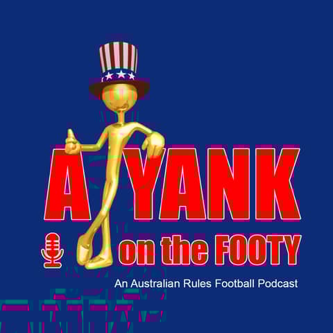 A Yank on the Footy Logo