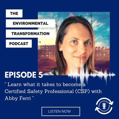 Learn what it takes to become a Certified Safety Professional (CSP) with Abby Ferri.