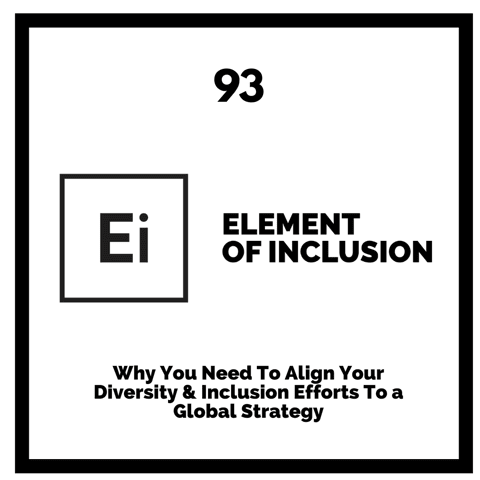 Why You Need To Align Your Diversity & Inclusion Efforts To a Global Strategy