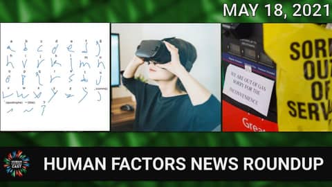 Human Factors Weekly News (05/18/21)