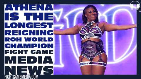 Athena makes history as she becomes the longest reigning ROH World Champion