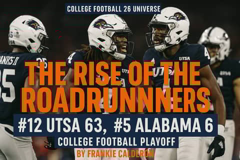 🏈 The Rise of the Roadrunners | Episode 14: #12 UTSA vs #5 Alabama — College Football Playoffs (Postgame)