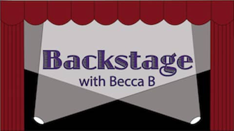 Backstage with Becca B. Logo