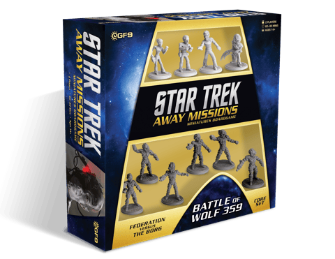 Star Trek Away Mission Miniatures Boardgame
