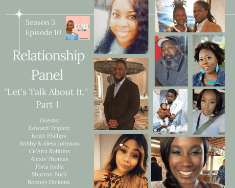 Relationship Panel "Let's Talk About It" Part 1