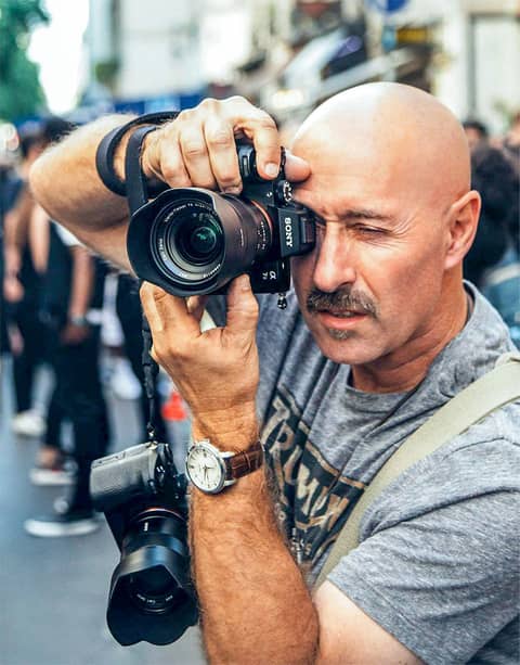 Fashion photographer and Sony Artisan Nino Rakichevich