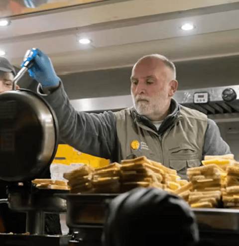 Jose Andres, Fights With A Spatula Instead Of A Gun