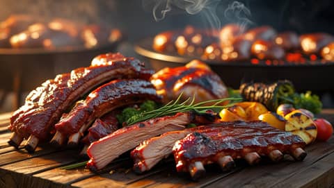 Taking a Bite out of Disney - Flame Tree Barbecue!