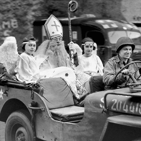 American GI Unexpectedly Plays Santa Claus During WWII