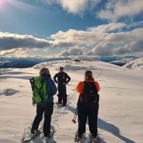 EP. 209 An Experience You’ll Never Forget: A Helicopter Ride to a Mountain Peak and Then a Snowshoeing Adventure in Canada...oh and Some Fishing Mixed In- This Is for You!