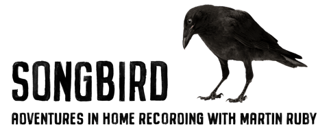 SONGBIRD | Adventures in home recording with Martin Ruby Logo