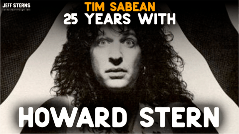 Howard Stern and TIM SABEAN
