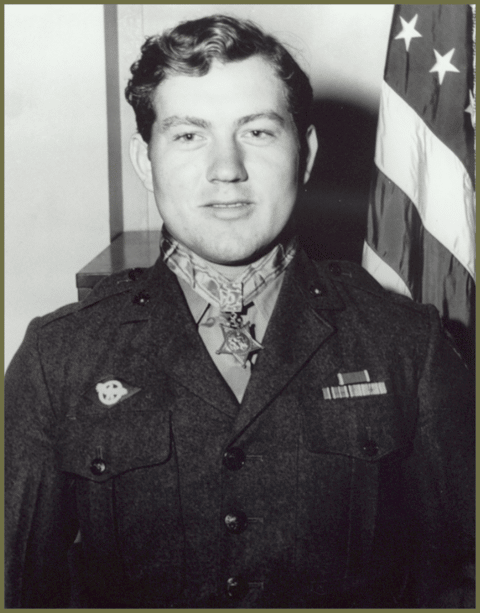 US Marine Corps PFC Jacklyn "Jack" Lucas:  Medal of Honor Recipient WWII