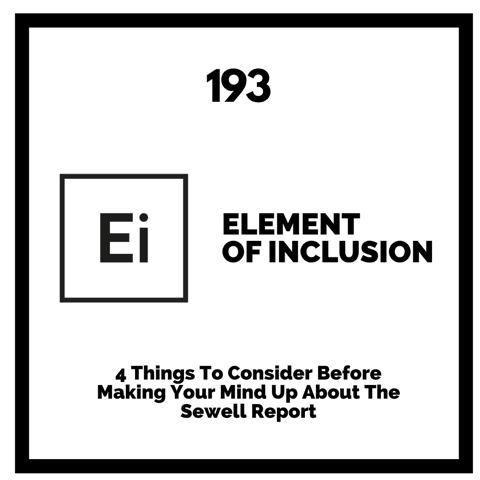 4 Things To Consider Before Making Your Mind Up About The Sewell Report