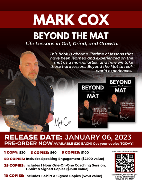 Beyond the Mat book by Mark Cox