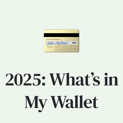 💳 What’s in My Wallet for 2025