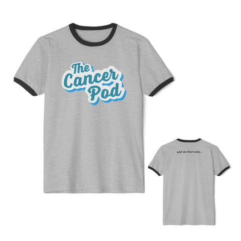 The Cancer Pod Classic Logo Ringer T-shirt