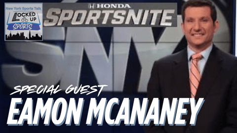 Eamon McAnaney Host of SportsNight on SNY Talks Mets Collapse, Yankees Near No-Hitter, and Knicks Coaching Search