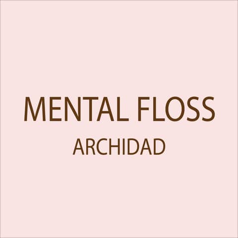 PANDEMIC FLOSS: ARCHIDADS