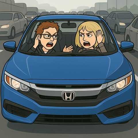 Lisa & Sam’s Not-So-Glorious Road Trip