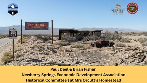 Newberry Springs’ History Uncovered: Mrs. Orcutt's Desert Homestead