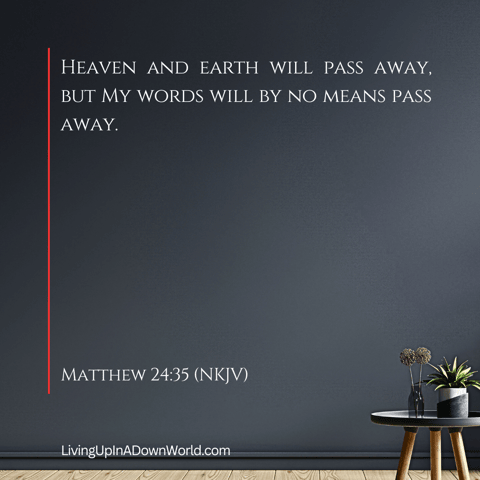 The Daily Grind ☕️ - His Word Will Never Pass Away
