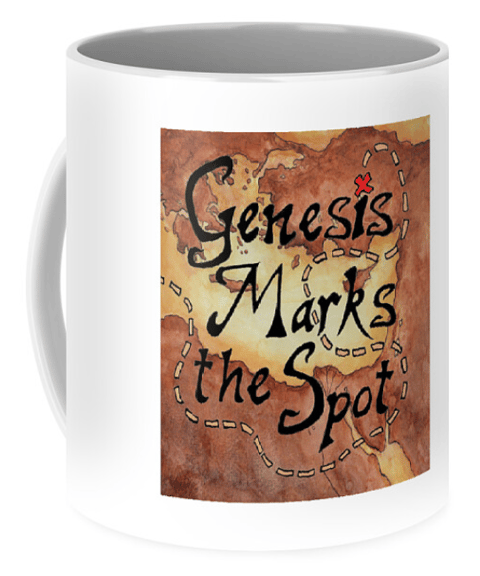 Genesis Marks the Spot Logo Mug