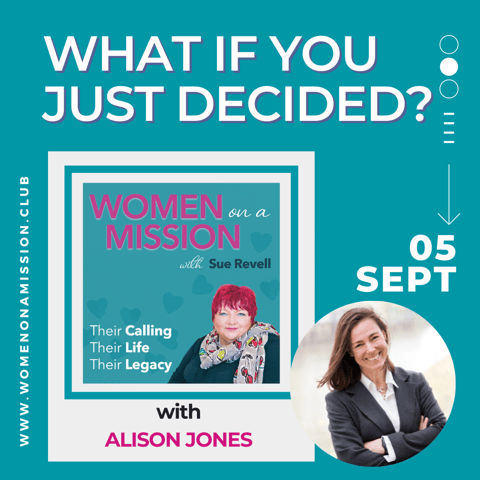 Episode 01:  What if you just decided to run, to grow, to lead? with Alison Jones