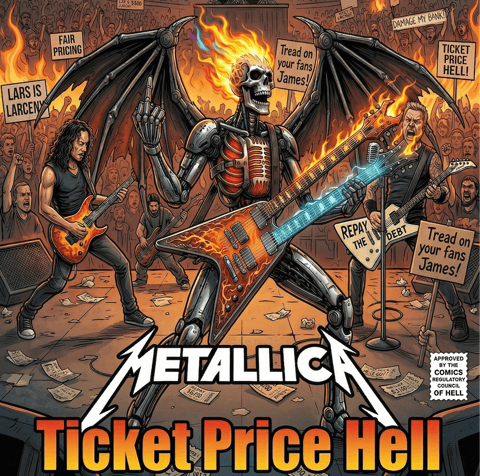 THE PRICE OF JUSTICE? Rumors of $1,000 Metallica Tickets at Mohegan Sun