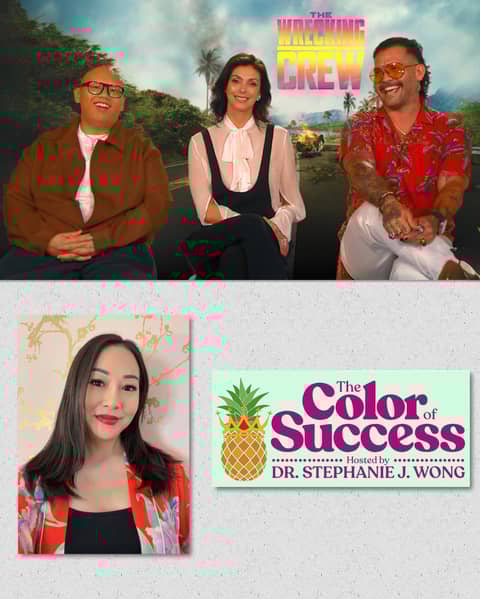 The Wrecking Crew Cast Interview | Jacob Batalon, Morena Baccarin, Ángel Manuel Soto