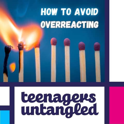 Emotional issues. How to avoid overreacting. Vintage