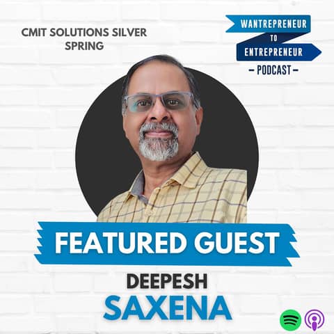 884: Entrepreneurial enlightenment and the power of NOW w/ Deepesh Saxena 884: Entrepreneurial enlightenment and the power of NOW w/ Deepesh Saxena