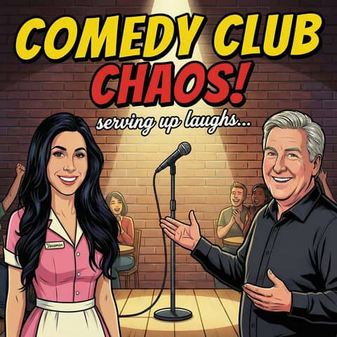 Episode 10: Serving Up Laughs - Comedy Club Chaos from Behind the Tray with Scott Edwards