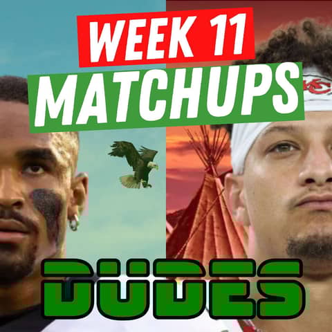 Week 11 Matchups, Starts, Sits, and Sleepers + Tommy DeVito & Seth