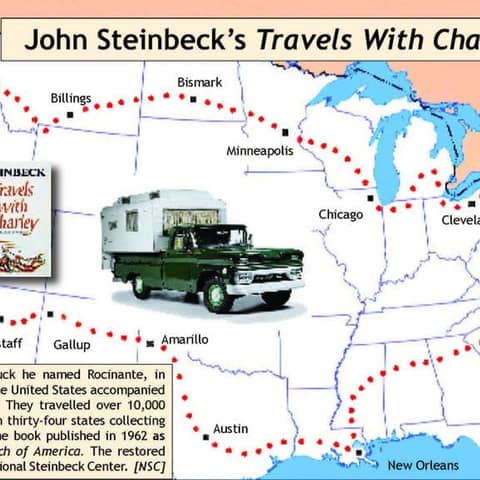 Oldish Book Club: Travels with Charley