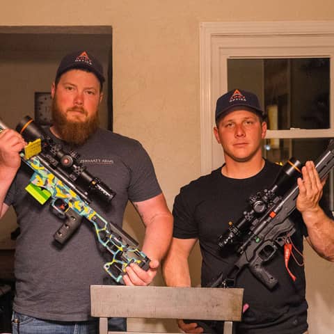 Long range competition shooting with Justin & Tyler