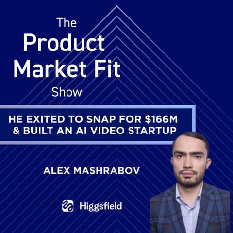 He exited to Snap for $166M— built an AI video startup, then raised $50M. | Alex Mashrabov, Founder of Higgsfield AI