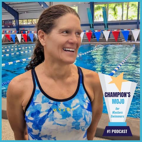 A 34 Year Winning Streak: Pro Triathlete Turned Masters Swimmer, Laurie Hug, EP 278