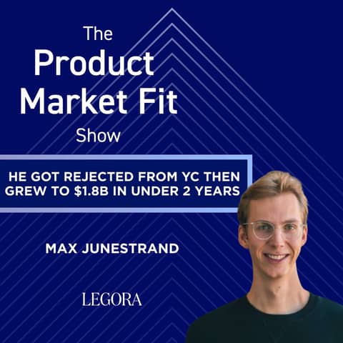 He got rejected from YC—then grew to $1.8B in under 2 years. | Max Junestrand, Founder of Legora