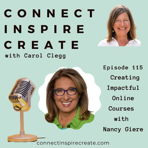 115: Creating Impactful Online Courses with Nancy Giere