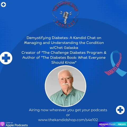 Demystifying Diabetes: A Kandid Chat on Managing and Understanding the Condition w/Chet Galaska