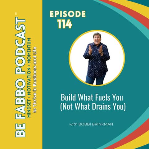 Build What Fuels You (Not What Drains You)