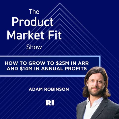 He grew to $25M in ARR and $14M in annual profits—with no funding & no dilution. | Adam Robinson, Founder of Retention.com