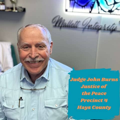 Ep.137 Never, Never, Never Give Up (Judge John Burns-Justice of the Peace Precinct 4)